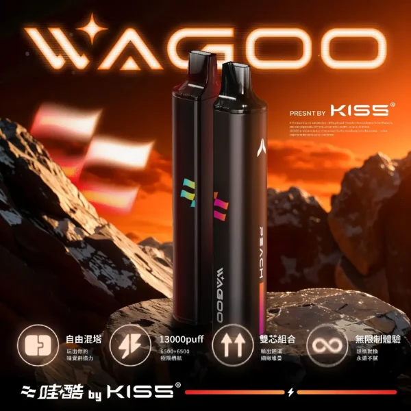 97c99b4678a4cee3c7bb27a69a00dadb.webp WAGOO哇酷 KIS5 6500口拋棄式|雙芯混搭防漏,78種風味,台灣正品現貨快速出貨