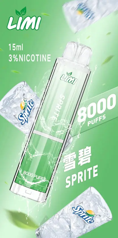 LIMI拋棄式一次性8000口.webp LIMI 8000口拋棄式電子煙|15ml可充電,吸氣LED發光,台灣正品現貨快速出貨
