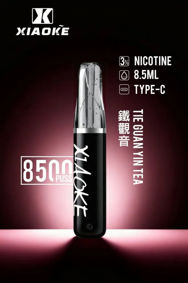 7cb48781ffe4451f884f40b8217c71a1-1024x1536.jpg XIAOKE 梟客 8500口拋棄式電子煙|8.5ml儲油量 3%丁鹽 支援Type-C充電,台灣現貨正品快速出貨