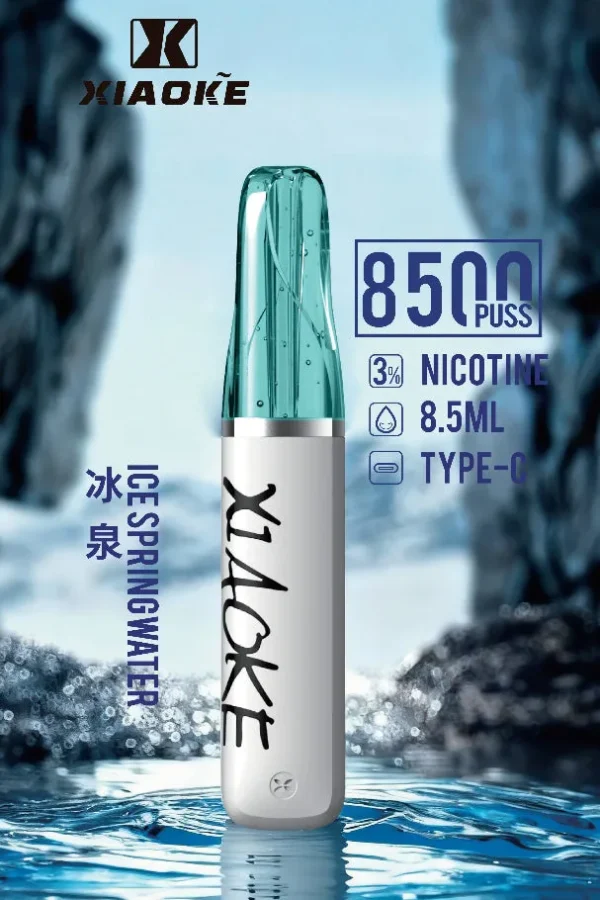 88d553d13956e6754a48a6a234a5ac4e.jpg XIAOKE 梟客 8500口拋棄式電子煙|8.5ml儲油量 3%丁鹽 支援Type-C充電,台灣現貨正品快速出貨