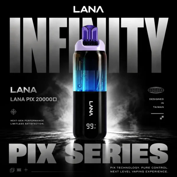ChatGPT Image 2026年8月7日 下午06_18_28 LANA PIX 閃光彈 20000口拋棄式電子煙|獨家折疊吸嘴 15ml巨量儲油 Mesh網芯爆汁口感 3%丁鹽,台灣現貨正品快速出貨
