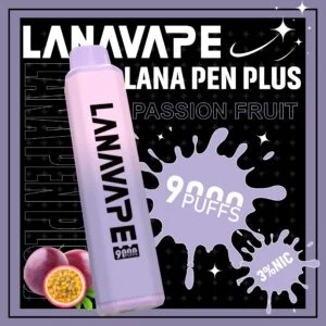 LANA一次性9000口-百香果-scaled-1-300x300 LANA PEN PLUS 9000口拋棄式電子煙|15ml巨量儲油 3%丁鹽 Mesh網芯,台灣現貨正品快速出貨