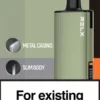 RELX悅刻x-box-16000口拋棄式電子煙-綠色主機 RELX 悅刻 X-BOX 16000口 換彈拋棄式電子煙套裝|12W-16W雙段功率調節 Mesh網狀芯 3%丁鹽,台灣現貨正品快速出貨