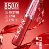 bc29df2b4a45f101f830eaab31d01555.jpg XIAOKE 梟客 8500口拋棄式電子煙|8.5ml儲油量 3%丁鹽 支援Type-C充電,台灣現貨正品快速出貨