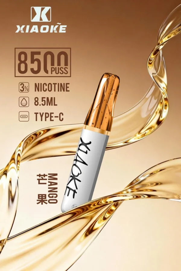 bc9ed517c136cbe8d4cfbbde3e4dd52a-1024x1536.jpg XIAOKE 梟客 8500口拋棄式電子煙|8.5ml儲油量 3%丁鹽 支援Type-C充電,台灣現貨正品快速出貨