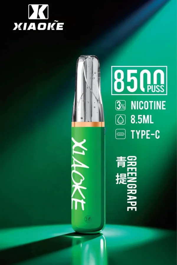 bede8c3d084105e043d192765e2199c6-1024x1536.jpg XIAOKE 梟客 8500口拋棄式電子煙|8.5ml儲油量 3%丁鹽 支援Type-C充電,台灣現貨正品快速出貨