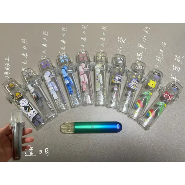 sp2s-case-cover 一代通用主機保護套|卡通貼圖透明外觀 完美貼合防摔防刮 適用於一代通用主機,台灣現貨正品快速出貨