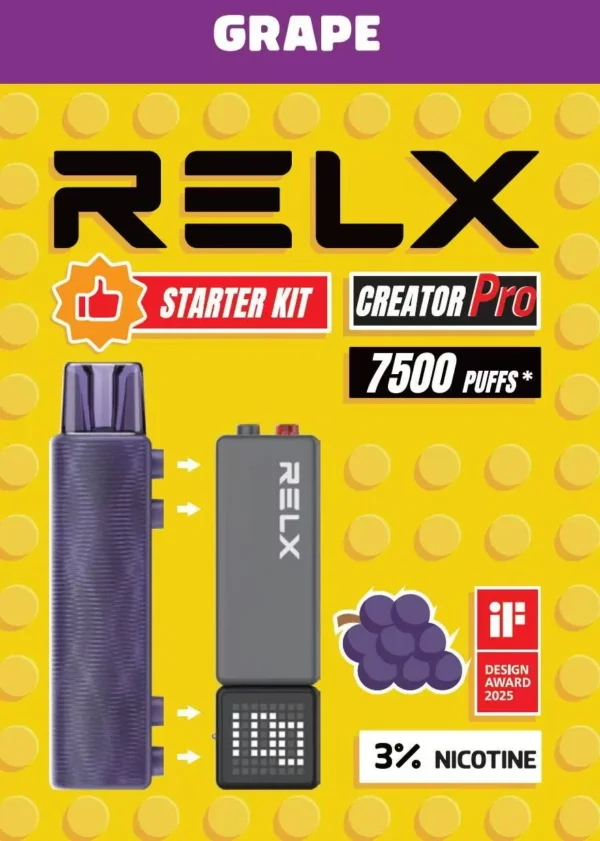 圖片_20260131011127_147_7 RELX 悅刻 Creator積木 7000口 拋棄式電子煙套裝|含主機 入門套裝 6ml儲油倉 3%丁鹽綿密口感,台灣現貨正品快速出貨